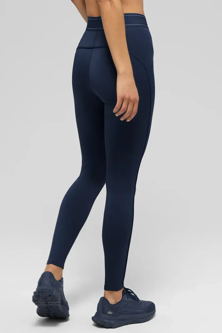 Legging Airlift High-Waist Suit Up Navy - Alo Yoga