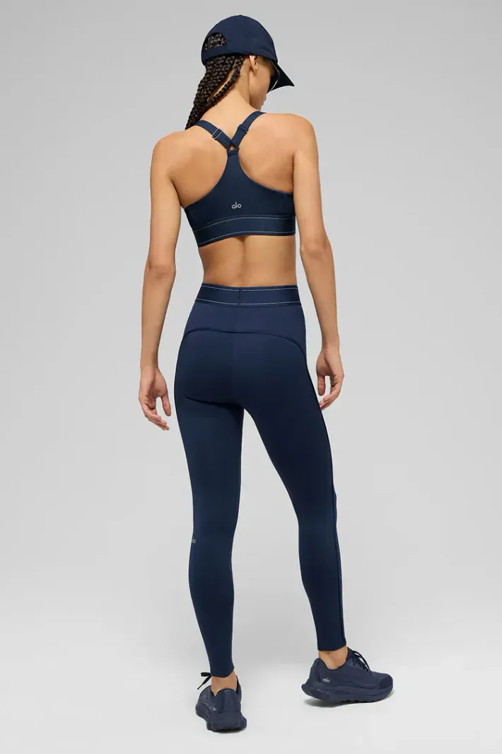 Legging Airlift High-Waist Suit Up Navy - Alo Yoga