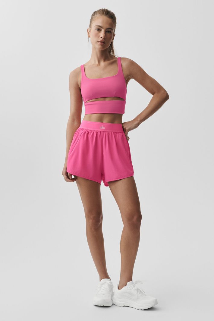 Shorts Match Point Paradise Pink - Alo Yoga