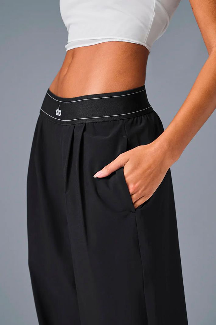 Calça Suit Up regular Black - Alo Yoga