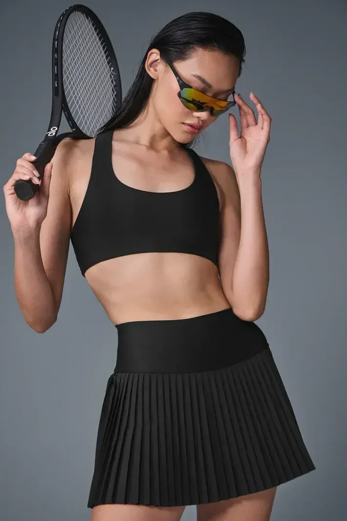 Saia Grand Slam Tennis Black - Alo Yoga