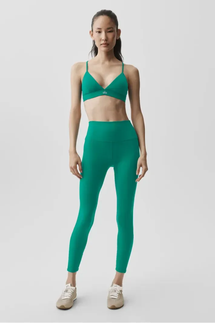 alo ヨガパンツ XS ディープグリーン Top Splendor Emerald Isle - Alo Yoga