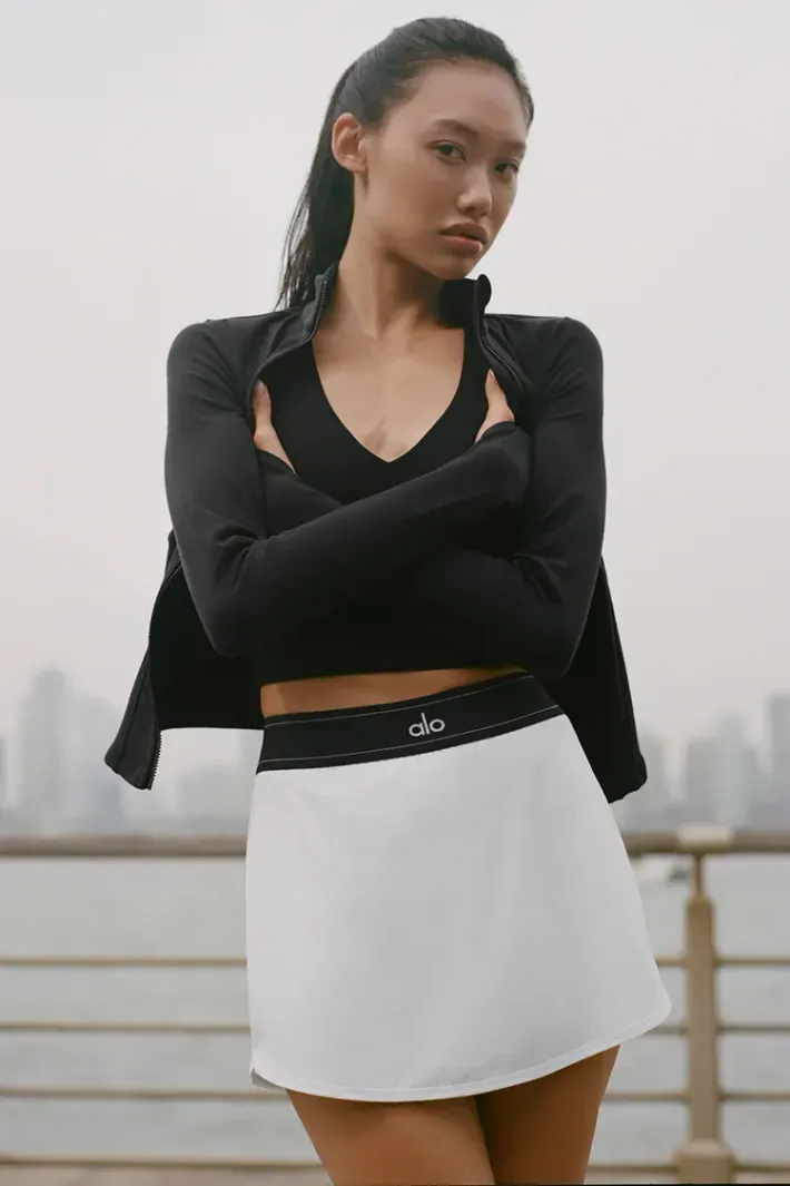 Saia Match Point Tennis White - Alo Yoga