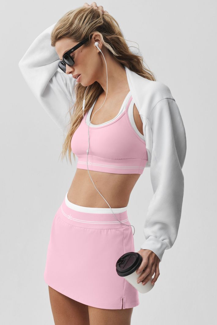 Top Airbrush Better Together Pink Marshmallow - Alo Yoga