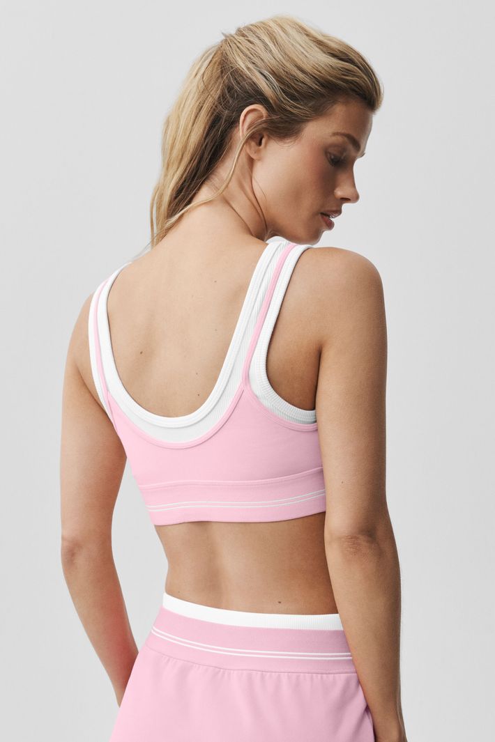 Top Airbrush Better Together Pink Marshmallow - Alo Yoga