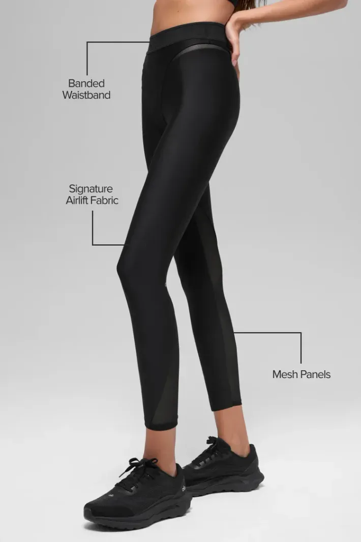 Legging 7/8 Airlift High-Waist Rebel - Alo Yoga